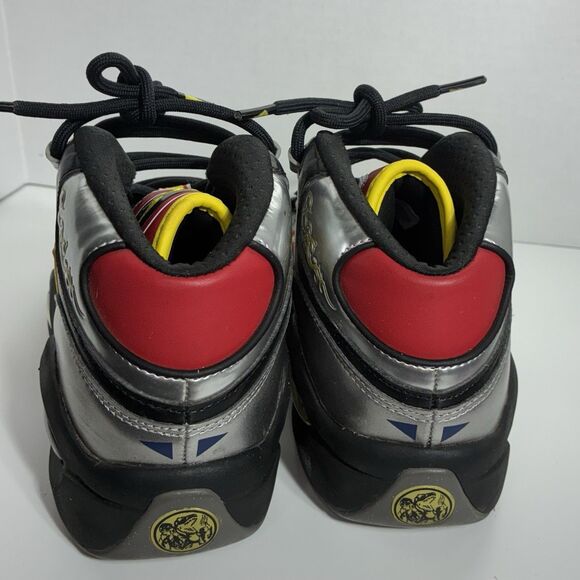 Reebok x Power Rangers Question Mid Shoes Size 7 Voltron Megazord Rare GY0590 - Picture 3 of 16
